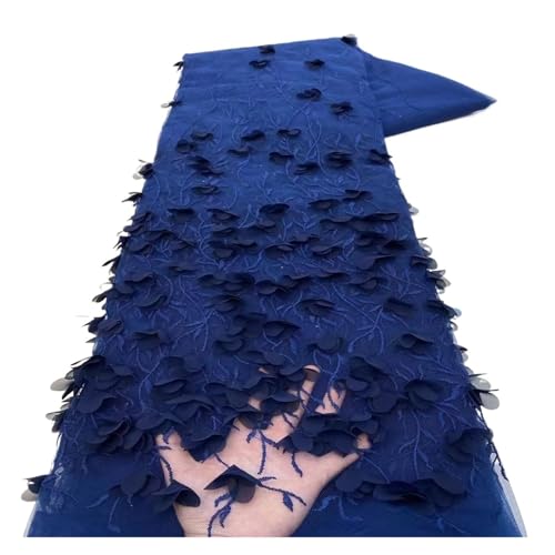 5 Yards Handgemachte Dreidimensionale Blume Stickerei Blumen Dai Kleid Kleid Frühling Und Sommer Kleidung Stoff 3D Spitze(3) von CCZRD
