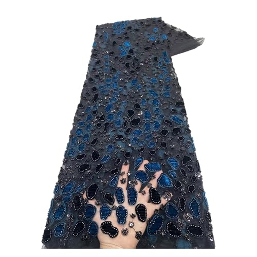 5 Yards Stickerei Spitze Mesh Stoff Cocktail Cheongsam Hochzeit Kleid Stoffe(4) von CCZRD