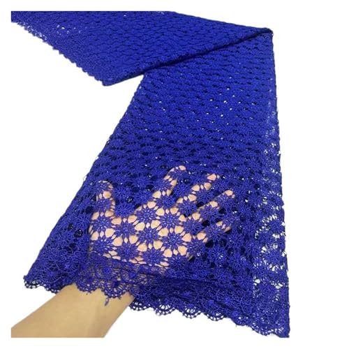 5 Yards Volltonfarbe Durchbrochene Wasserlösliche Stoffe Spitzenstoff Bekleidungsstoffe(1) von CCZRD