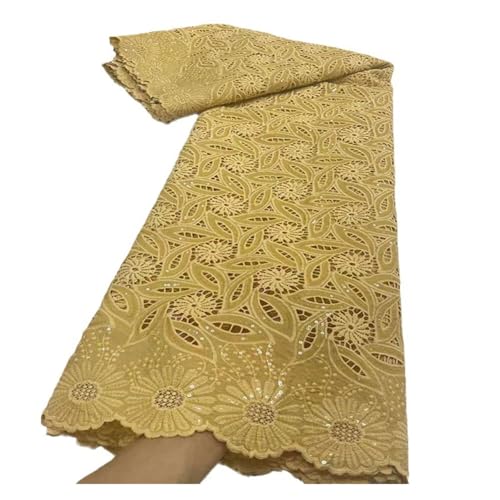 5 Yards Wasserlösliche Spitze, Ganz Durchbrochene Chiffon-Unterlage, Abendkleid, Schleppkleid, Gefärbte Spitzenstoffe(2) von CCZRD