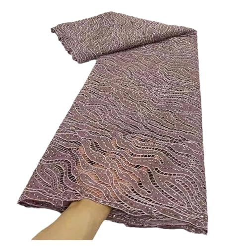 5 Yards Wasserlösliche Spitze, Ganz Durchbrochene Chiffon-Unterlage, Abendkleid, Schleppkleid, Gefärbte Spitzenstoffe(5) von CCZRD