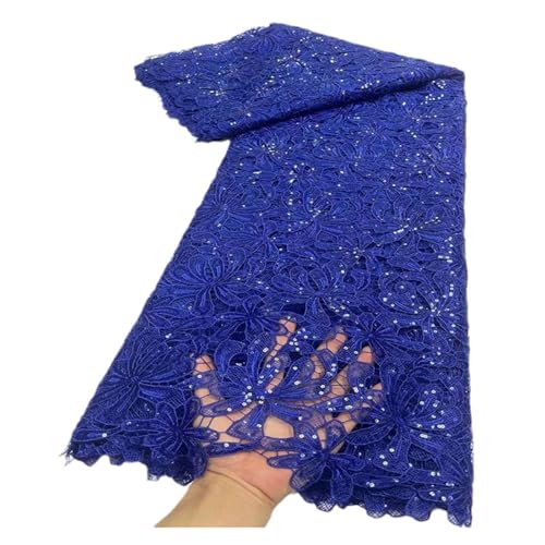 5 Yards Wasserlösliche Spitze, Ganz Durchbrochene Chiffon-Unterlage, Abendkleid, Schleppkleid, Gefärbte Spitzenstoffe(5) von CCZRD