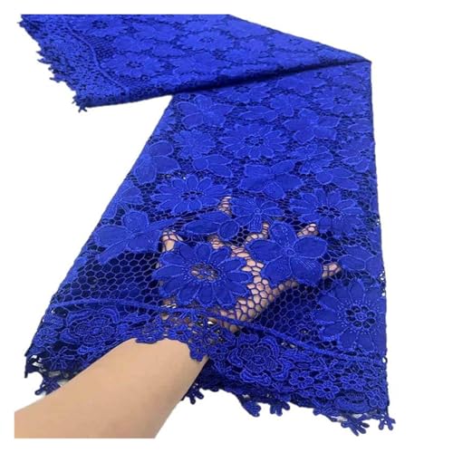 5 Yards Wasserlösliche Spitze Vintage Durchbrochene Mesh Stickerei Stoff Kleid Stoffe(3) von CCZRD