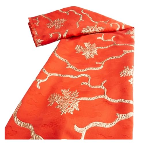 Afrikanischer Brokat-Spitzenstoff, Nigerianischer Jacquard-Spitzenstoff, Afrikanischer Spitzenstoff For Frauen, Partykleid, For Nähen, 2,5 Yards(TY35794) von CCZRD
