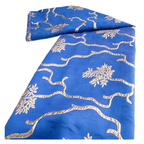 Afrikanischer Brokat-Spitzenstoff, Nigerianischer Jacquard-Spitzenstoff, Afrikanischer Spitzenstoff For Frauen, Partykleid, For Nähen, 2,5 Yards(TY35795) von CCZRD