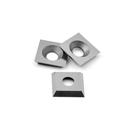 CDBP HM Vorschneid-Wendeplatten 11x11x2,0mm für Holz Drehmaschine und Holzbearbeitung Drehen Meißel, 3 Stück CDBP HM Vorschneid-Wendeplatten 11x11x2,0mm für Holz Drehmaschine und Holzbearbeitung Drehen Meißel, 3 Stück von CDBP