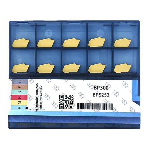 CDBP Hartmetall Stechplatte GTN-3(SP300) Stechbreite 3 mm für Stahl, CVD-beschichtete, 10 Stück CDBP Hartmetall Stechplatte GTN-3(SP300) Stechbreite 3 mm für Stahl, CVD-beschichtete, 10 Stück von CDBP