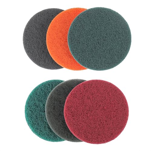 CDDCWZ Schleifvlies 125mm Klett 12 Stück für Exzenterschleifer Schleifschwämme Polierschwämme 125 mm geeignet für Metalle einschließlich Edelstahl Kunststoff Stein Holz CDDCWZ Schleifvlies 125mm Klett 12 Stück für Exzenterschleifer Schleifschwämme Polierschwämme 125 mm geeignet für Metalle einschließlich Edelstahl Kunststoff Stein Holz von CDDCWZ