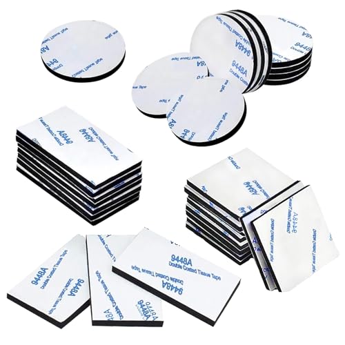 CDRPD 30 Stück Doppelseitige Klebepads,Klebepads Doppelseitig Extra Stark,Doppelseitiges Klebeband Dick,Doppelseitiges Schaumstoff Pads,Klebe Pads Selbstklebend,für Feste Objekte,Bildern-Schwarz CDRPD 30 Stück Doppelseitige Klebepads,Klebepads Doppelseitig Extra Stark,Doppelseitiges Klebeband Dick,Doppelseitiges Schaumstoff Pads,Klebe Pads Selbstklebend,für Feste Objekte,Bildern-Schwarz von CDRPD