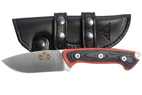 AXARQUIA Full Tang-Messer für Bushcraft, Survival, Jagd, Angeln, Feststehende Klinge 9.5 cm Stahl MOVA-58, Outdoormesser mit Lederscheide + Feuerstahl, Handmade in Spain AXARQUIA Full Tang-Messer für Bushcraft, Survival, Jagd, Angeln, Feststehende Klinge 9.5 cm Stahl MOVA-58, Outdoormesser mit Lederscheide + Feuerstahl, Handmade in Spain von CDS-Survival