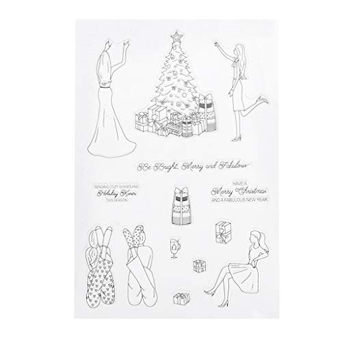 NKYSM Silikonstempel Silikon Clear Stamps Scrapbooking Fotoalbum DIY Papier NKYSM Silikonstempel Silikon Clear Stamps Scrapbooking Fotoalbum DIY Papier von CDSS