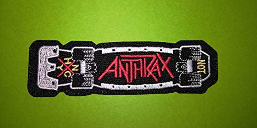 Blue Hawaii M520 Aufnäher Patch Anthrax Skate 11 x 3 cm von CEEBOO