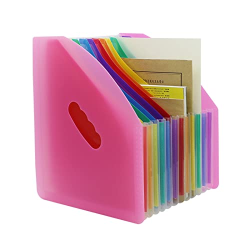 Akkordeon-Aktenordner, Aktenordner, Aktenablage, Regenbogen-Aktenordner, Klassifizierung, einziehbares Organ, Erweiterungspaket, Schreibtisch-Organizer mit großer Kapazität Akkordeon-Aktenordner, Aktenordner, Aktenablage, Regenbogen-Aktenordner, Klassifizierung, einziehbares Organ, Erweiterungspaket, Schreibtisch-Organizer mit großer Kapazität von CEHJZQRPL