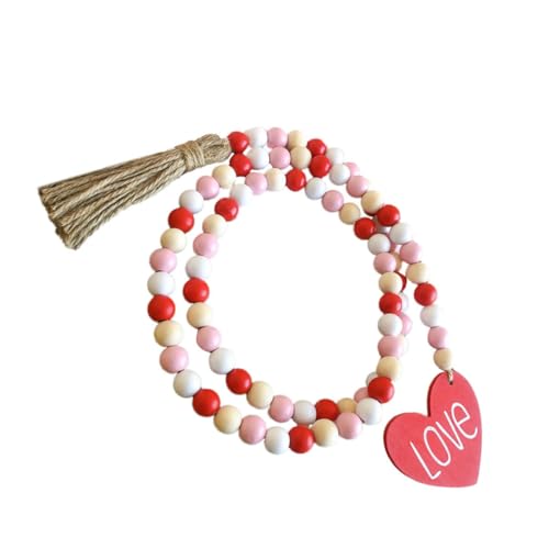 CEHJZQRPL 1 Stück String Love Anhänger Bauernhaus Perlen Dekor Gebetsperlen Girlande Quaste Girlanden Banner Valentinstag Holzperlen Landdekor Festival Holzperlen Ländliches Seil Telefon CEHJZQRPL 1 Stück String Love Anhänger Bauernhaus Perlen Dekor Gebetsperlen Girlande Quaste Girlanden Banner Valentinstag Holzperlen Landdekor Festival Holzperlen Ländliches Seil Telefon von CEHJZQRPL
