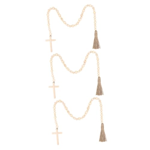 CEHJZQRPL 3 stücke String Twine Quaste Perlen Wand Hängen Dekor Bead Garland Wand Dekor Bauernhaus Perlen mit Kreuz Frühling Schmuck Kreative CEHJZQRPL 3 stücke String Twine Quaste Perlen Wand Hängen Dekor Bead Garland Wand Dekor Bauernhaus Perlen mit Kreuz Frühling Schmuck Kreative von CEHJZQRPL