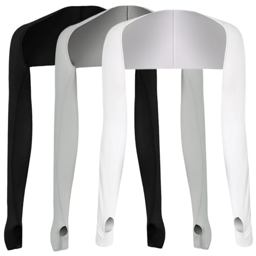 CEHJZQRPL Damen Sonnenschutz Ärmel 3er Pack Langarm Golf Shrug Schal mit Daumenloch CEHJZQRPL Damen Sonnenschutz Ärmel 3er Pack Langarm Golf Shrug Schal mit Daumenloch von CEHJZQRPL