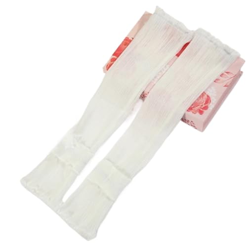 CEHJZQRPL Sonnenschutz-Ärmel, Armabdeckung, Sonnenschutz, mehrfarbig, 2er-Pack(White) von CEHJZQRPL