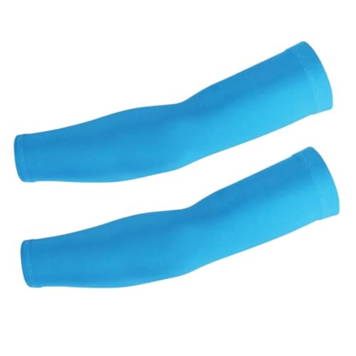 CEHJZQRPL Sonnenschutz Ärmel Armlinge 3er Pack Multicolor M/L/XL Multi-Sport Outdoor Sommer(Blue,L) von CEHJZQRPL