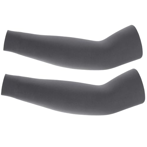 CEHJZQRPL Sonnenschutz-Armstulpen, 2er-Pack, Mehrfarbig, for Outdoor-Sport(Grey) von CEHJZQRPL