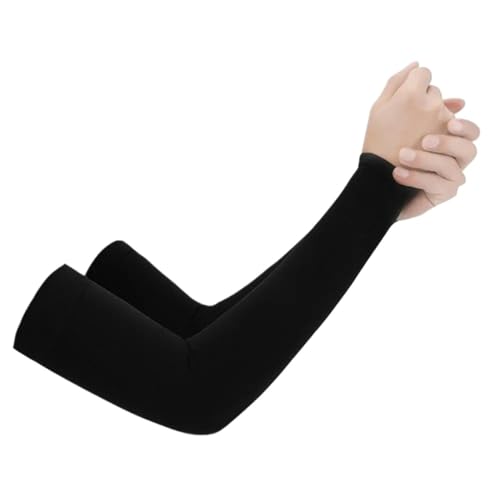 CEHJZQRPL Sonnenschutz-Armstulpen, 3er-Pack, Mehrfarbig, for Laufen, Radfahren, Angeln(Black) von CEHJZQRPL