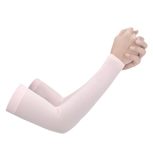 CEHJZQRPL Sonnenschutz-Armstulpen, 3er-Pack, Mehrfarbig, for Laufen, Radfahren, Angeln(Pink) von CEHJZQRPL