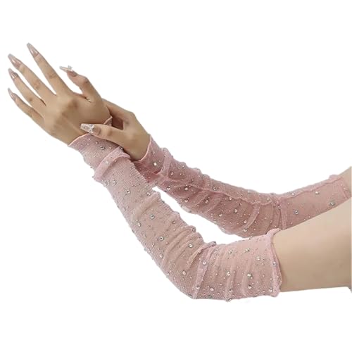 CEHJZQRPL Sonnenschutz-Armstulpen 3er-Pack Multicolor(Pink) von CEHJZQRPL