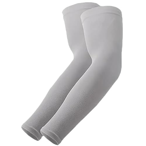 CEHJZQRPL Sonnenschutz-Armstulpen 3er-Pack Nylon Mehrfarbig(Grey) von CEHJZQRPL