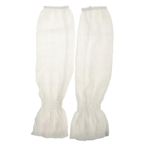 CEHJZQRPL Sonnenschutzärmel Sonnenschutz Atmungsaktive Armstulpen Mehrfarbig 2er-Pack(Beige) von CEHJZQRPL