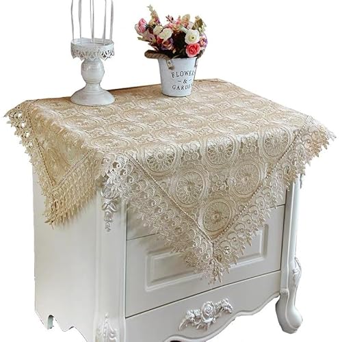 CEMELI 60/80 cm staubdichte weiße runde ovale quadratische Häkel-Tischdecke rechteckig mit Quasten Makramee 100% handgefertigte Häkel-Baumwoll-Spitzen-Tischdecke CEMELI 60/80 cm staubdichte weiße runde ovale quadratische Häkel-Tischdecke rechteckig mit Quasten Makramee 100% handgefertigte Häkel-Baumwoll-Spitzen-Tischdecke von CEMELI