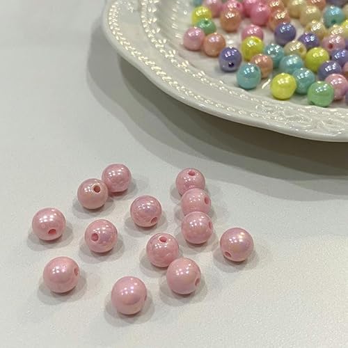 CEMELI 200 Stück 8 mm Perlen UV-Perlen Farbwechsel AB-Farbe Pony-Perlen runde Acrylperlen für Schmuckherstellung Armband Flechten Haarperlen DIY CEMELI 200 Stück 8 mm Perlen UV-Perlen Farbwechsel AB-Farbe Pony-Perlen runde Acrylperlen für Schmuckherstellung Armband Flechten Haarperlen DIY von CEMELI