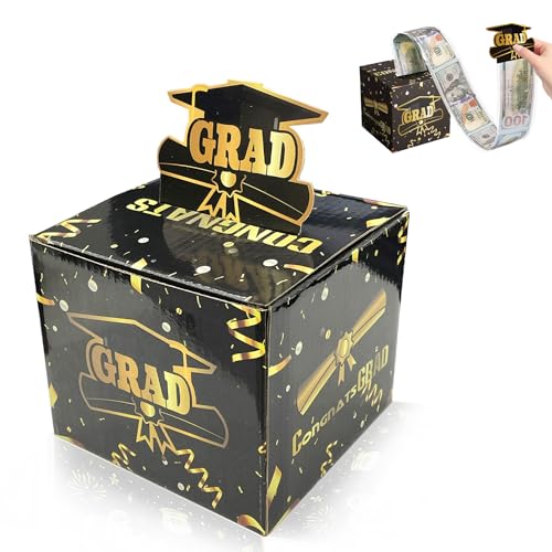 Abschluss-Geld-Geschenkbox, lustig, Bargeld aus der Spardose ziehen, Abschluss-Box, Überraschungs-Geld-Geschenkbox, Abschluss-Überraschungsbox, Geldkuchen-Ausziehset, Geld-Geschenkbox Abschluss-Geld-Geschenkbox, lustig, Bargeld aus der Spardose ziehen, Abschluss-Box, Überraschungs-Geld-Geschenkbox, Abschluss-Überraschungsbox, Geldkuchen-Ausziehset, Geld-Geschenkbox von CENCERY
