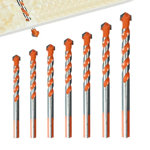CENMOO Bohrer für die Holzbearbeitung | Glasbohrer-Set für Fliesen mit 7 Stück, Holzbohrer-Set für Löcher - Hartbohrer-Set CENMOO Bohrer für die Holzbearbeitung | Glasbohrer-Set für Fliesen mit 7 Stück, Holzbohrer-Set für Löcher - Hartbohrer-Set von CENMOO