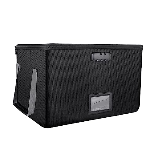 Feuerfester Tresorkoffer, Feuerfeste Wasserdichte Dokumentenbox, Abschließbare Aktenbox, Feuerfeste Dokumententaschenhülle, Tragbares Design, Feuerfeste Box, Aktenschrank-Organizer Für Briefe, Rechtsm Feuerfester Tresorkoffer, Feuerfeste Wasserdichte Dokumentenbox, Abschließbare Aktenbox, Feuerfeste Dokumententaschenhülle, Tragbares Design, Feuerfeste Box, Aktenschrank-Organizer Für Briefe, Rechtsm von CENMOO
