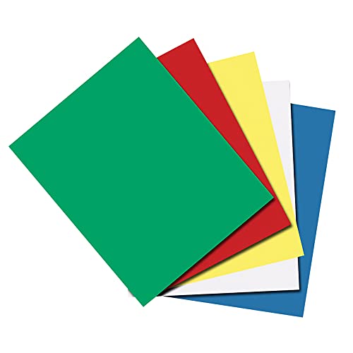 CENPEK 10 Blatt 5 Farben Transferpapier, Carbon wasserlsliches Pauspapier 27,9 cm x 22,9 cm, Transfermuster auf Stoff, Stoff, Leinwand, Zubehr zum Nhen von CENPEK