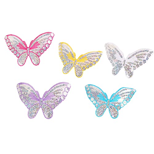 CENPEK 25 Stück bunte Schmetterlings-Spitzenbesatz Patches Polyester Spitzenbesatz Stoff Stickerei Spitzenapplikationen zum Nhen DIY für Handwerk Hochzeiten Partys Ornament Dekoration Zubehr CENPEK 25 Stück bunte Schmetterlings-Spitzenbesatz Patches Polyester Spitzenbesatz Stoff Stickerei Spitzenapplikationen zum Nhen DIY für Handwerk Hochzeiten Partys Ornament Dekoration Zubehr von CENPEK