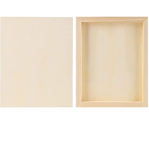 CENPEK 2er-Pack Holzplatten, unbehandelte Holz-Leinwand, Holztafeln zum Malen, Gieen, Kunst, Verwendung mit l, Acryl, 20 x 30 cm CENPEK 2er-Pack Holzplatten, unbehandelte Holz-Leinwand, Holztafeln zum Malen, Gieen, Kunst, Verwendung mit l, Acryl, 20 x 30 cm von CENPEK
