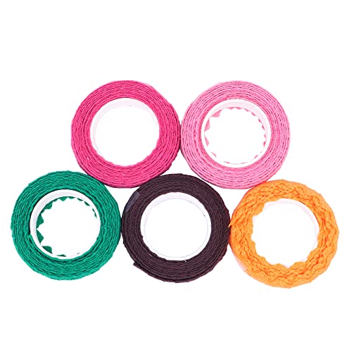 CENPEK 5 Rollen DIY selbstklebendes Washi-Klebeband mit Spitze, Zierband, Baumwollgewebe, Dekoration, Handwerk, gemischt #3 CENPEK 5 Rollen DIY selbstklebendes Washi-Klebeband mit Spitze, Zierband, Baumwollgewebe, Dekoration, Handwerk, gemischt #3 von CENPEK