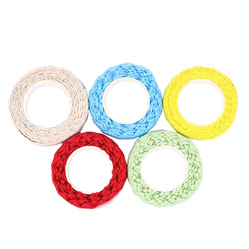 CENPEK 5 Rollen DIY selbstklebendes Washi-Klebeband mit Spitze, Zierband, Baumwollstoff, Deko-Klebeband, gemischt #1 CENPEK 5 Rollen DIY selbstklebendes Washi-Klebeband mit Spitze, Zierband, Baumwollstoff, Deko-Klebeband, gemischt #1 von CENPEK