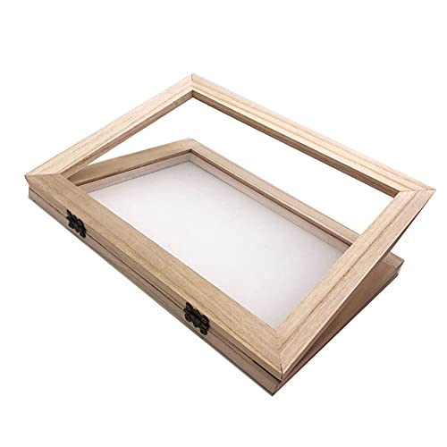CENPEK Antike Papierherstellungsmethode aus Holz, Papierherstellung, Papierherstellung, Rahmen, Sieb, für Bastelbedarf, 19 x 25 cm von CENPEK