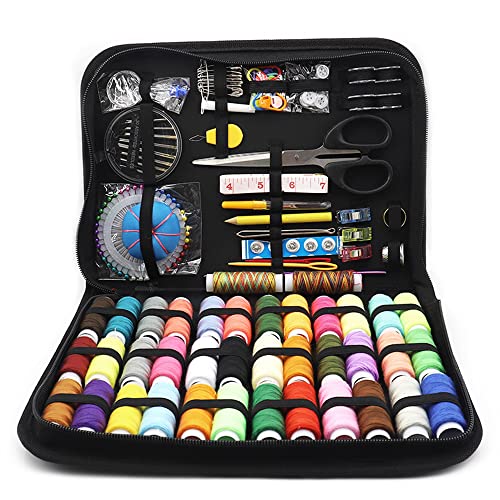 CENPEK Nähset, 230-teiliges Nähset, großes Nähzubehör mit Reißverschluss-Etui, 43 XL Garnspulen, Fingerhut, Faden, Nadel für Anfänger/Profis/Erwachsene, Home-Button Reparaturset CENPEK Nähset, 230-teiliges Nähset, großes Nähzubehör mit Reißverschluss-Etui, 43 XL Garnspulen, Fingerhut, Faden, Nadel für Anfänger/Profis/Erwachsene, Home-Button Reparaturset von CENPEK