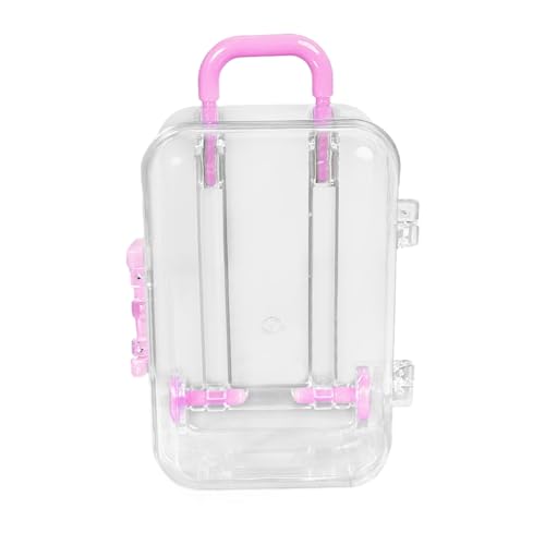 CENRF Kleine Koffer für Geschenke | Geschenkbox für Gepäck, transparent, Reiseverpackungsbox für Geburtstag, Hochzeit, Geburtstag, Dekoration des alten Hauses, Süßigkeitenbox, Koffer CENRF Kleine Koffer für Geschenke | Geschenkbox für Gepäck, transparent, Reiseverpackungsbox für Geburtstag, Hochzeit, Geburtstag, Dekoration des alten Hauses, Süßigkeitenbox, Koffer von CENRF