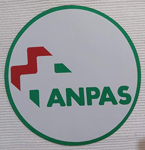 CENTRO RICAMI RICAMIFICIO INDUSTRIALE ITALIANO DAL 1989 Aufnäher mit Stickerei in HD/Jacquard (hohe Auflösung), Anpas Logo zum Aufbügeln, Micro-Faden, Durchmesser: 19 cm. von CENTRO RICAMI