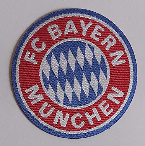 CENTRO RICAMI RICAMIFICIO INDUSTRIALE ITALIANO DAL 1989 Centro Ricami Patch-Toppa Microricamata in HD/Jacquard (Alta Definizione) Bayern Zum Aufbügeln, Mikrodraht, Diametro : cm.7,5 von CENTRO RICAMI