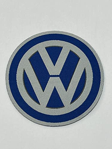 CENTRO RICAMI RICAMIFICIO INDUSTRIALE ITALIANO DAL 1989 - Patch - HD Mikro-Stickerei, Mikrodraht, Durchmesser: 7 cm, Aufbügeln oder Selbstklebend, Dekorativ, Made in Italy von CENTRO RICAMI