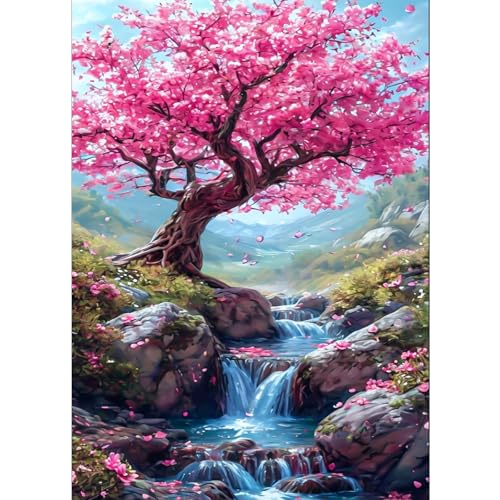 CEOVR Diamond Painting Bilder Kit Erwachsene,5D Landschaft Diamond-painting 30x40 cm,Pfirsichblüte Diamant Art Set CEOVR Diamond Painting Bilder Kit Erwachsene,5D Landschaft Diamond-painting 30x40 cm,Pfirsichblüte Diamant Art Set von CEOVR