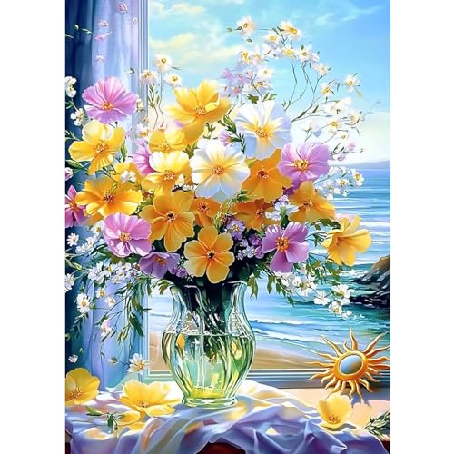 CEOVR Diamond Painting Bilder Kit Erwachsene Blumen,30x40 cm Diamant Paintings Kit,5D DIY Diamond-painting Küstenlandschaft CEOVR Diamond Painting Bilder Kit Erwachsene Blumen,30x40 cm Diamant Paintings Kit,5D DIY Diamond-painting Küstenlandschaft von CEOVR