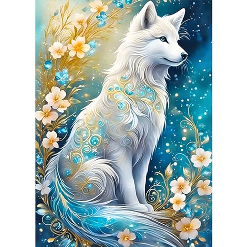 CEOVR Diamond Painting Erwachsene Tier 5D Diamond Painting Bilder Kinder,DIY Diamond-painting Fuchs,Blumen Diamond Painting Set 30x40cm,Diamond Art Kit CEOVR Diamond Painting Erwachsene Tier 5D Diamond Painting Bilder Kinder,DIY Diamond-painting Fuchs,Blumen Diamond Painting Set 30x40cm,Diamond Art Kit von CEOVR