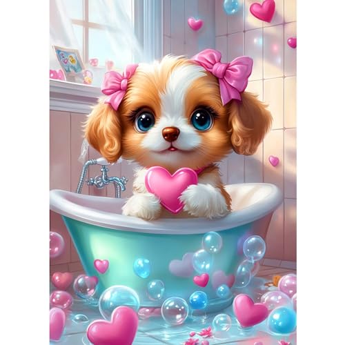 CEOVR Diamond Painting Kit Erwachsene Hund Diamond-painting,30x40 cm Cartoon Diamant Paintings Kit,Tiere und Liebe Diamond Painting Bilder Set,5D DIY Diamond Painting Bilder Kit CEOVR Diamond Painting Kit Erwachsene Hund Diamond-painting,30x40 cm Cartoon Diamant Paintings Kit,Tiere und Liebe Diamond Painting Bilder Set,5D DIY Diamond Painting Bilder Kit von CEOVR
