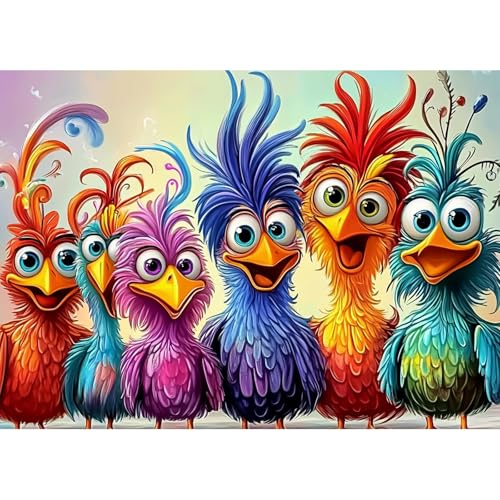 CEOVR Huhn Diamond Painting Bilder Kit Erwachsene,5D Diamond-painting 30x40cm,Glückliches Huhn Diamant Art Set CEOVR Huhn Diamond Painting Bilder Kit Erwachsene,5D Diamond-painting 30x40cm,Glückliches Huhn Diamant Art Set von CEOVR
