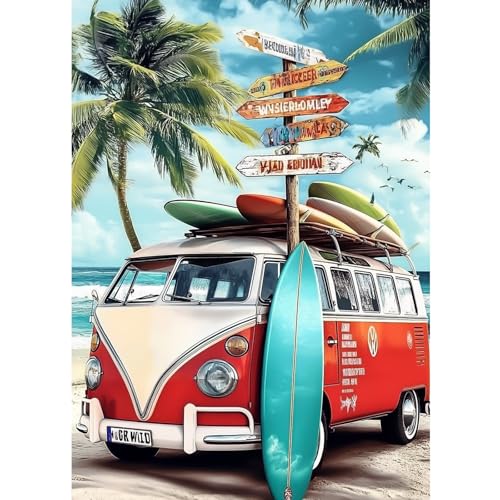 CEOVR Landschaft Diamond Painting Bilder Kit Erwachsene,5D Diamond-painting 30x40cm,Bus Diamant Malerei für die Heimdekoration CEOVR Landschaft Diamond Painting Bilder Kit Erwachsene,5D Diamond-painting 30x40cm,Bus Diamant Malerei für die Heimdekoration von CEOVR